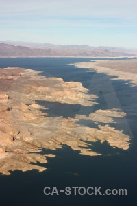 Mountain desert lake water rock.