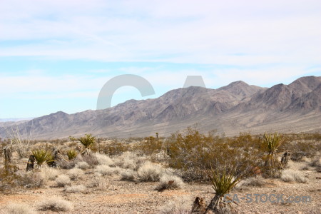 Mountain desert white landscape.