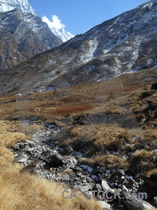 Mountain himalayan nepal annapurna sanctuary trek altitude.