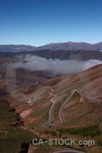 Mountain landscape argentina sky south america.