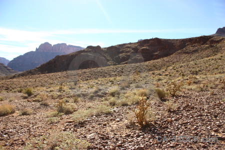 Mountain landscape desert rock.