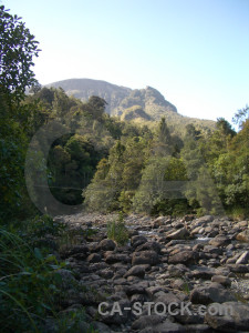 Mountain landscape white.