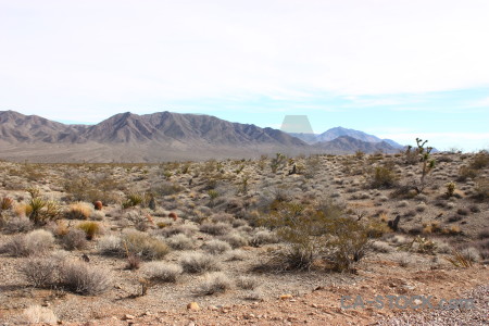 Mountain landscape white desert.