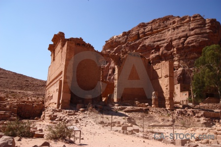 Nabataeans sky rock ancient unesco.