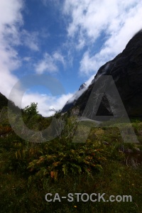 New zealand sky mountain cloud grass.