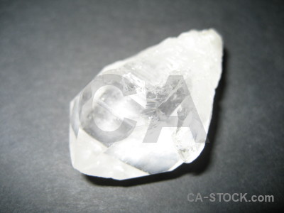 Object crystal white gray.