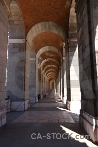 Palace europe madrid archway royal.