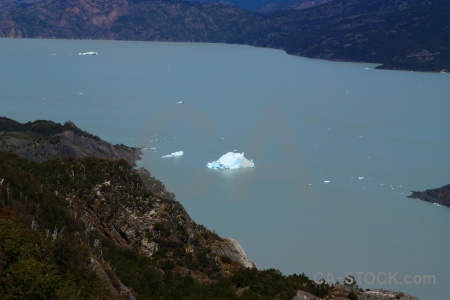 Patagonia day 3 trek rock ice.
