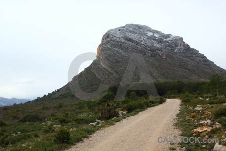 Path javea europe spain mountain.