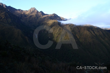 Peru cloud andes sky inca trail.
