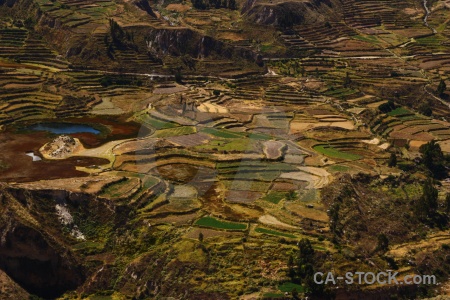 Peru south america andes altitude colca valley.