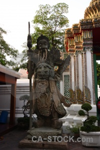 Pillar asia building buddhist thailand.