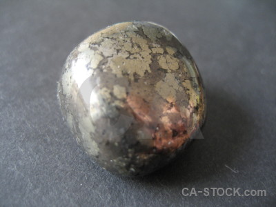 Polished object gray stone.