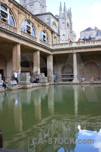 Pool building water roman baths bath.