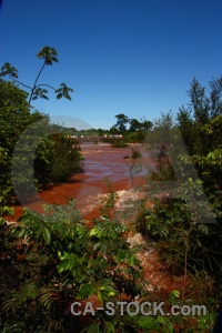 River iguassu falls sky water iguacu.