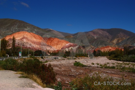 Rock argentina south america mountain landscape.