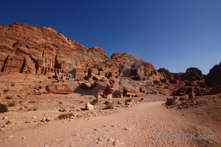 Rock asia archaeological carving nabataeans.