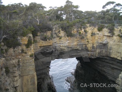 Rock cliff.