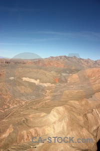 Rock landscape blue mountain desert.