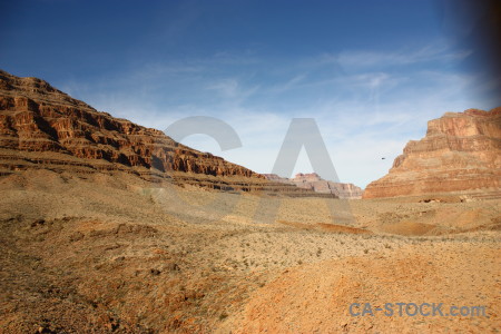 Rock landscape orange mountain desert.