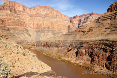 Rock mountain landscape brown.