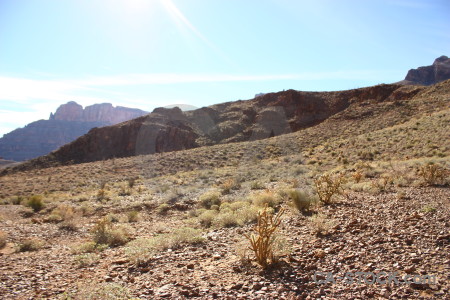 Rock white desert mountain landscape.
