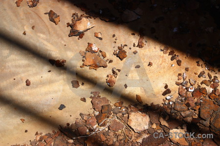 Rust brown texture.