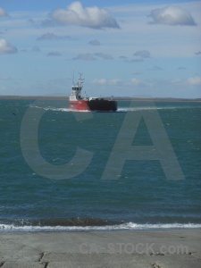 Sea punta delgada water ferry south america.