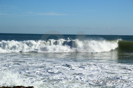 Sea water wave javea spain.