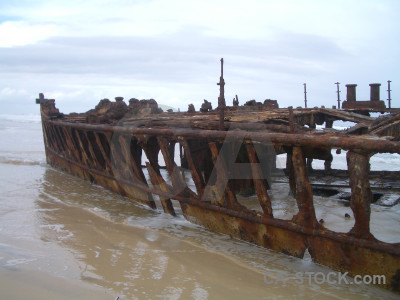 Shipwreck wreck vehicle rust maheno.