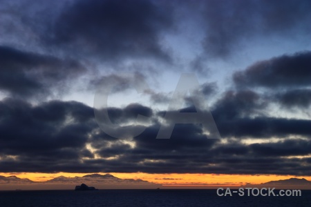 Sky antarctic peninsula day 5 sunrise south pole.