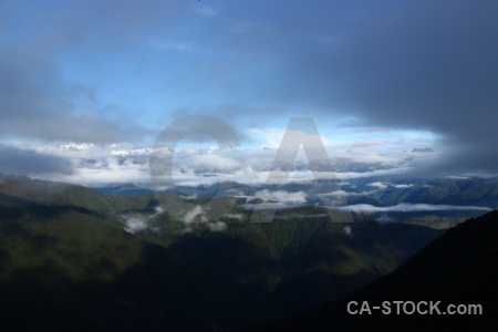 Sky cloud inca mountain south america.