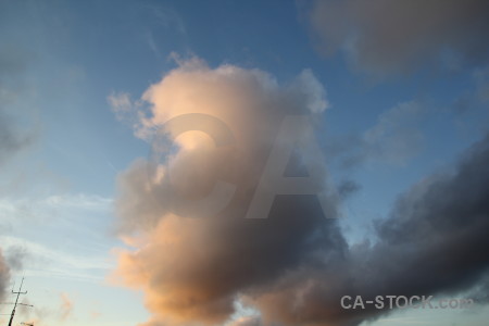 Sky europe javea cloud spain.