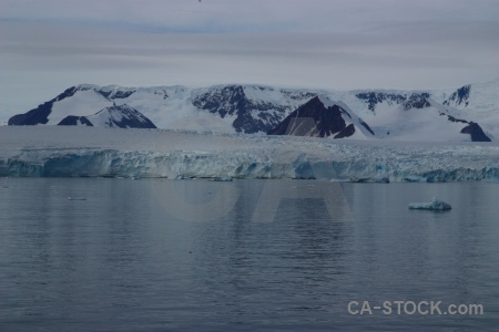 Sky iceberg bellingshausen sea antarctic peninsula snowcap.