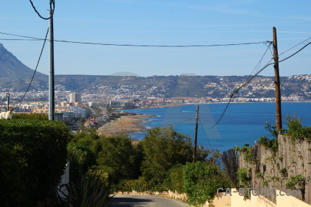 Sky sea blue europe spain.