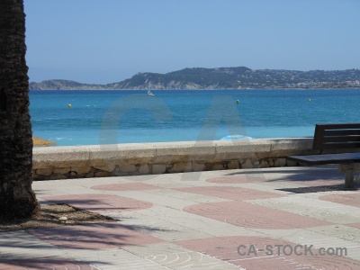 Sky water javea spain sea.