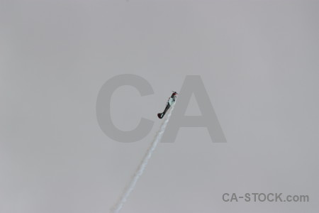 Smoke airplane gray.