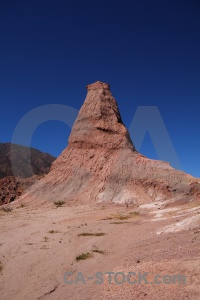South america mountain quebrada de las conchas obelisk el obelisco.