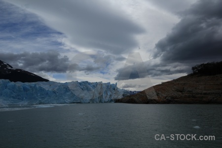 South america mountain water lake argentino glacier.