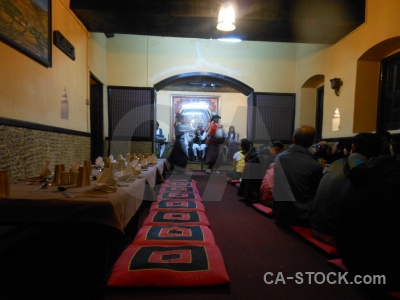 South asia inside kathmandu restaurant nepal.