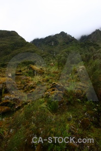 South island mountain stone rock new zealand.