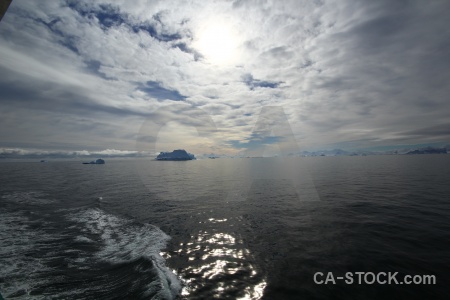 South pole day 5 sky sea antarctica cruise.