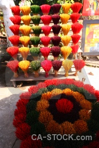 Southeast asia color vietnam hue joss stick.
