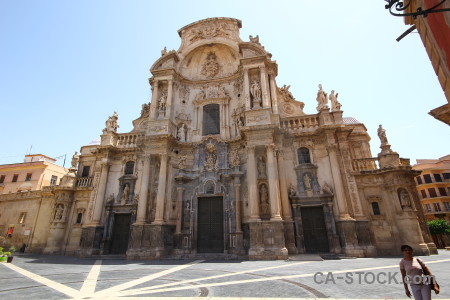 Spain cathedral building murcia europe.