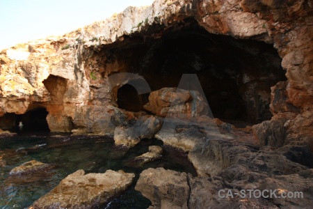 Spain cave water europe javea.
