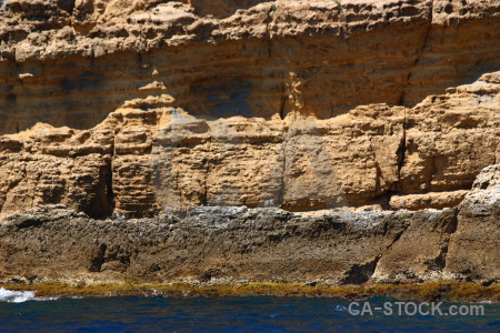 Spain cliff rock europe javea.