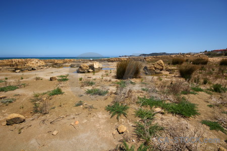 Spain europe brown rock sky.