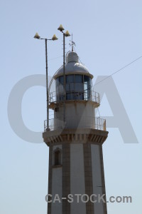 Spain europe lighthouse javea sky.