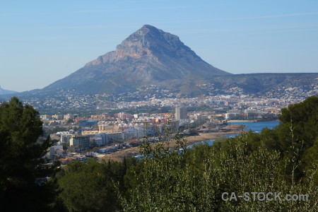 Spain montgo europe javea mountain.