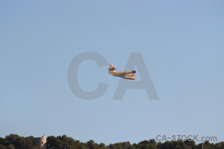Spain montgo fire javea airplane europe.